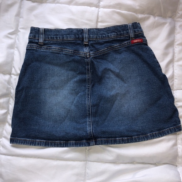 Vintage guess Jean mini skirt - Picture 3 of 4